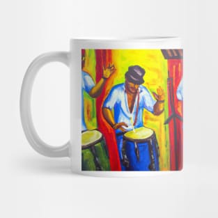 Rumba - latin music jam oil painting Mug